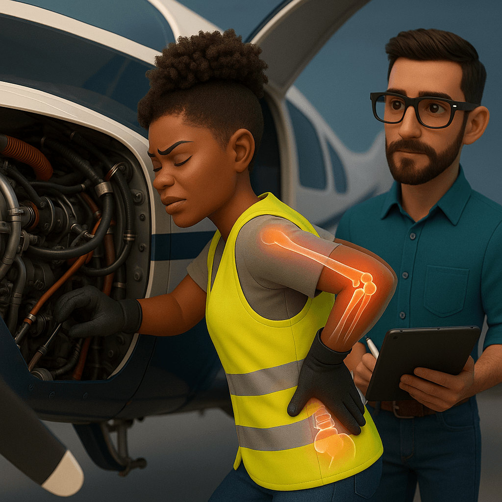 Analyse de poste de travail : ergonome filmant et analysant les mouvements d'un opérateur en situation réelle de travail pour identifier les risques de TMS